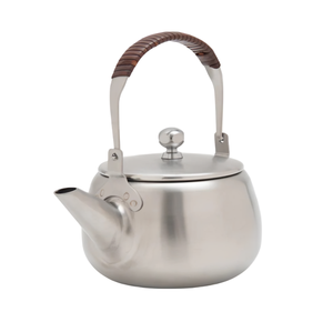 Blanche cổ điển ngoài trời Cắm Trại Kinh doanh Quà tặng nhỏ ngay lập tức mềm có thể gập lại chai trà Ấm đun nước nước sôi Nhật Bản - Product Image 1