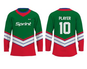 Maillots de hockey d'équipe sublimés sur mesure en tissu polyester pour vêtements de sport unisexes - Product Image 4
