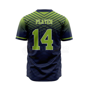 Uniformes de Béisbol y Sóftbol Personalizables de Alta Calidad al Mejor Precio, 100% Poliéster, Nueva Llegada, Secado Rápido, Transpirables, Color Personalizado - Product Image 4