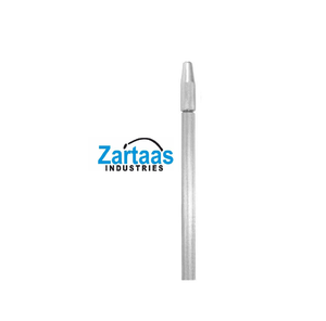 Poignée de qualité supérieure pour miroirs buccaux, poignée creuse fig 1 standard exportateur et fabricant à extrémité unique - Product Image 1