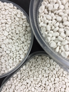 Meilleure Vente Prix le Plus Bas Malaisie Carbonate de Calcium Masterbatch Remplisseur en Palette Couleur Naturelle Emballage en Sac au Design Unique - Product Image 3