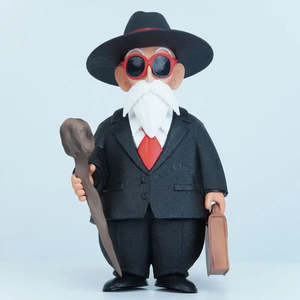 For Dragon Ball <b>Plastic</b> Figurine Tortue Genial by Japanese <b>Animation</b> Source - Product Image 3