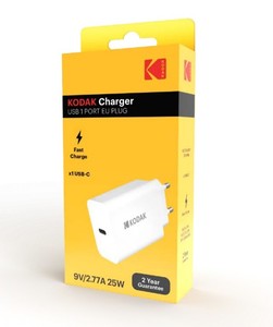Caricabatterie rapido USB-C da 25 W (Kodak 30428270) - Product Image 2