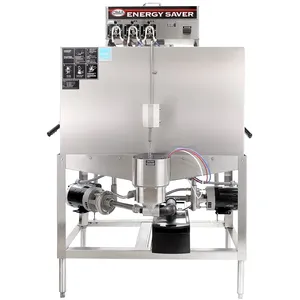 Lave-vaisselle professionnel CMA à porte battante, basse température, 80 bacs/heure avec double stérilisation des bacs - Product Image 3