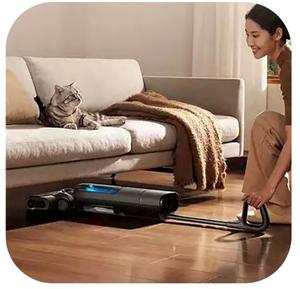 <span class=keywords><strong>Aspirateur</strong></span> HEPA humide et sec, <span class=keywords><strong>laveur</strong></span> de sol, nettoyeur, 20KPa, 180 degrés, position couchée, 100 sécheurs automatiques, brosse à rouleaux anti-enroulement - Product Image 4