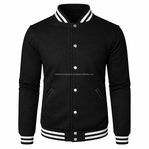Blouson bomber pour homme avec col montant, personnalisable avec nom et numéro, logo personnalisé, respirant et à séchage rapide - Product Image 2