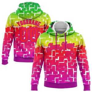 Sudadera con capucha personalizada por sublimación con cordón y bolsillo, hecha de tela de poliéster ligera para un uso diario cómodo. - Product Image 3