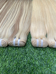 Extensions de cheveux vietnamiens couleur piano vente en gros Style de surbrillance 100 pour cent de cheveux humains Texture soyeuse douce - Product Image 6