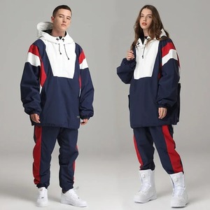 Combinaison de ski d'hiver unisexe de haute qualité, coupe-vent, imperméable, respirante, chaude, combinaison de snowboard, veste, pantalon, extérieur - Product Image 2