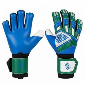 Gants de gardien de but professionnels en latex antidérapant avec fermeture auto-agrippante, qualité supérieure, couverture complète de la main - Product Image 1