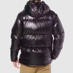 Outwear Puffer Down Jacket para hombres Invierno Casual Engrosado Cálido Abrigo al aire libre Stand Collar - Product Image 2