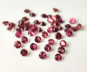 Tourmaline rose naturelle, pierres précieuses rondes facettées de 1 mm à 6 mm avec jeu de couleurs pour la fabrication de bijoux - Product Image 5