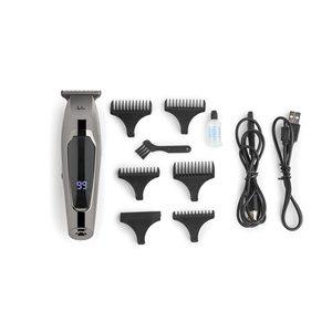 Rasoir électrique de précision pour le corps et les cheveux, 5 peignes de guidage, longue autonomie, fonctionnement filaire/sans fil, lames en acier céramique - Product Image 5