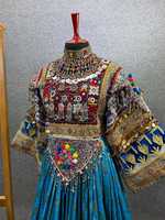 Fabricants professionnels afghans pour femmes, vêtements faits main, style tribal vintage, dentelle, boutons, sequins, manches longues, écologiques, longueur ras du sol