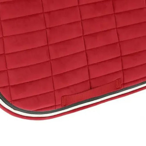 Tapis de selle en tissu de bambou écologique, antibactérien, naturel, pour l'équitation, avec relief pour le cou de cheval et finition douce au toucher - Product Image 3