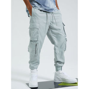 Pantalons Hommes Hommes Sécurité Travail Pantalon Multi Poches Travail Pantalon Hommes Réfléchissant cargo Workwear pantalon - Product Image 1