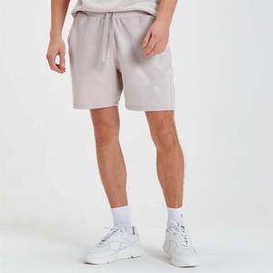 กางเกงขาสั้นผู้ชายแห้งเร็วระบายอากาศได้ดีใส่ไปยิมกางเกงวิ่งกลางแจ้งพิมพ์ลายสีพื้นเรียบ - Product Image 4