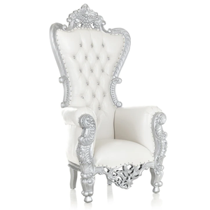 Chaises de trône royales dorées de luxe, au design élégant pour les événements et les salles, avec des matériaux haut de gamme, sont disponibles à la location. - Product Image 1