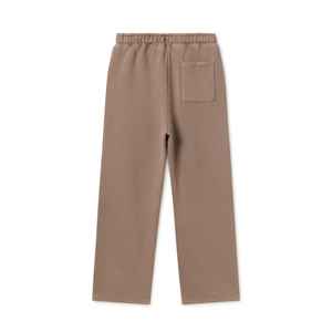 กางเกงวอร์มผู้ชาย ปักโลโก้ลายทาง กางเกงจ็อกกิ้งลำลอง ทรงขาบานใหญ่ โอเวอร์ไซส์ ผ้าฝ้ายเนื้อหนา - Product Image 2