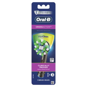 Oral-B chéo hành động bàn chải đánh răng điện thay thế đầu bàn chải 3 gói-cho hộ gia đình sử dụng khách sạn làm bền lông vật liệu - Product Image 1