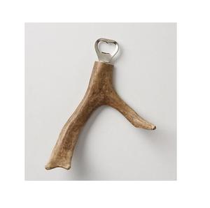 Abrebotellas de acero inoxidable al por mayor de fabricante indio Abridor de cuerno de diseño único Abridor hecho en casa a precio competitivo - Product Image 3