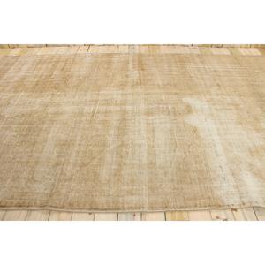 Alfombra Turca Vintage, Alfombra Extra Grande de 7.2x12.3 pies, Alfombra Persa de Lana Marrón Beige - Product Image 2