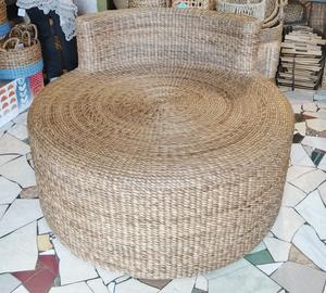 Sofá Cama Premium de Ratán y Madera de Teca para su Sala de Estar, Hotel, Villa, etc. - Product Image 1