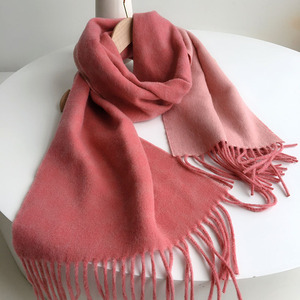 Fashion Quality Luxury Shawls Hot Autumn Pashmina Cashmere Scarf Women 2024 Customized Colors Customized Logo - Product Image 4