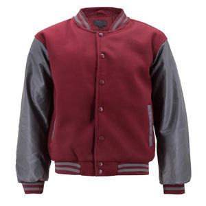 Chaqueta Universitaria de Béisbol para Hombre de Alta Calidad, Fabricada por OEM, con Bordado Personalizado, Chaqueta de Béisbol Moderna de Manga Larga - Product Image 5