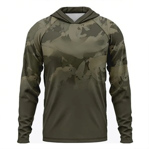 Camisa de Pesca de Manga Larga de Malla Transpirable de Alta Calidad a Precio de Fábrica, Protección Solar UPF 50+, Cuello Medio Alto, Fácil de Lavar y Usar - Product Image 4