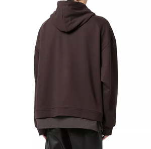 Sudaderas con Capucha de Invierno para Hombre, 100% Algodón, Bordadas, Sólidas, Cómodas, Holgadas, para Moda Casual a Precio de Mayoreo Económico - Product Image 2