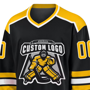 Bordado de alta calidad Equipo personalizado Jersey de hockey sobre hielo Uniforme de hockey sobre hielo personalizado Fabricante de calidad premium ZOHAN CREATIONS - Product Image 5