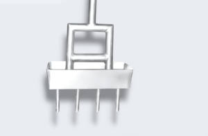 High Quality <b>Manual</b> Hand <b>Lawn</b> <b>Aerator</b> with Hollow Tines Quality Fabrication Services Product - Product Image 3