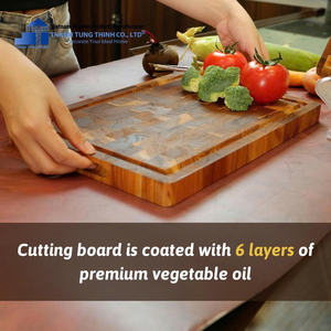 Best Selling Natural Setwooden Cutting <b>Board</b> Wholesale Direct Manufacturer Made in Vietnam - Product Image 5