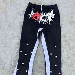 Fabricant de vêtements personnalisé graphique DTG impression Logo ensemble à capuche et pantalon de survêtement imprimé survêtement Tech polaire survêtement Hoddie - Product Image 4