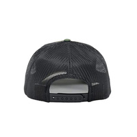 Sombreros de camionero de 6 paneles con logotipo bordado personalizado OEM, sombrero en blanco de estilo, sombreros de camionero negros con parte trasera de malla, gorras deportivas