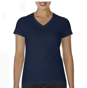 Premium Quality 2023 Latest Design Women Different Color Causal Wear <b>Tshirt</b> Wholesale Customized ODM - Product Image 3