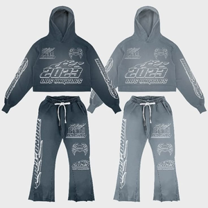 Chándal Informal con Capucha para Invierno, Diseño Personalizado, 100% Algodón, Tejido Ligero de Alta Calidad, Colores Personalizados, Múltiples Estampados - Product Image 6