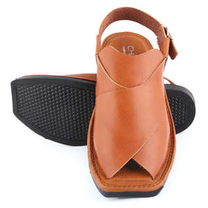 Sandalias Peshawari para Hombre (P001) - Color Mostaza - Product Image 2