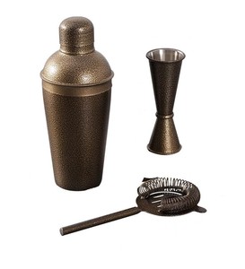 Shaker à cocktail de la meilleure qualité avec passoire et accessoires de bar à mesurer à double face pour boire - Product Image 1