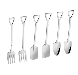 Stainless Steel Shovel Spoon Square Shovel <b>Scoop</b> Wholesale Supplier Flatware Custom Demanding Best Price - Product Image 2
