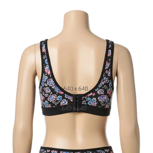 Soutiens-gorge pour adultes en nylon spandex sans couture, imprimés, confortables, extensibles, respirants, pour un usage quotidien, vêtements intimes, styles de vente en gros - Product Image 5