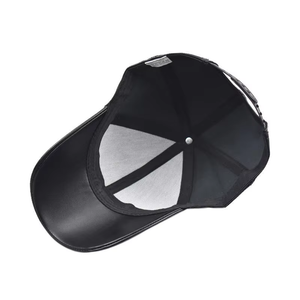 Casquettes de camionneur unisexes légères d'été, petite quantité minimale, respirantes, imperméables, en cuir PU, ajustement australien, haute qualité - Product Image 3