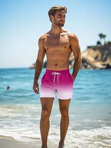 Pantalones Cortos Deportivos Personalizados para Hombre con Costura Interior de 5 Pulgadas, Secado Rápido, Ropa Deportiva para Correr, Diseño Sólido, Pantalones Cortos Casuales de Playa - Product Image 2