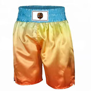 Pantalones Cortos de Gimnasio de Poliéster Ecológicos, Ligeros y Duraderos de Alta Calidad para Kickboxing, con Movimiento Libre de Piernas y Larga Duración - Product Image 1