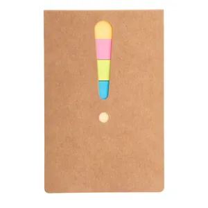 Cartes autocollantes personnalisées Exclam Merchandising, bloc-notes promotionnel personnalisable - Product Image 5