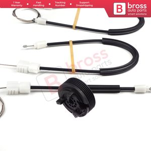 BWR408 Power Window Regulator Repair Set Front Right Door for Primera P11 WP11 1996-2002 4/5 Door 807002F000 Bross <b>Auto</b> <b>Parts</b> - Product Image 3