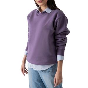 Womens Fleece Lined Sweatshirt Winter Warm Pullover Soft Cotton Polyester Casual Loose Fit <b>Hoodie</b> Top for Ladies - Product Image 4