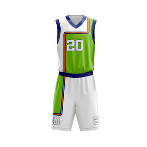 Ensemble de maillot de basket respirant de couleur unie tendance, de haute qualité, OEM, taille plus, nouveau, vente en gros pour unisexe - Product Image 4