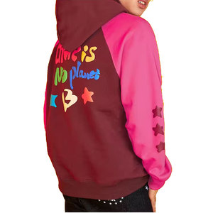 Precio barato personalizar Regular Fit Pullover Hoodie hombres Premium grueso polar corte borde 3D Puff impresión térmica invierno 100% algodón - Product Image 2